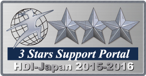 3 Stars Support Portal HDI-JAPAN 2015-2016